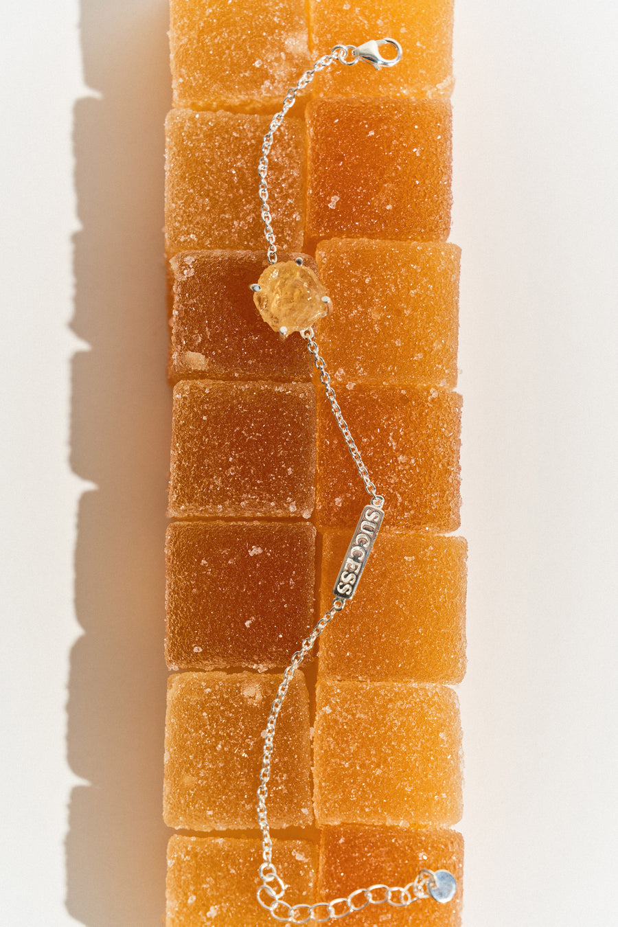 Citrine "SUCCESS" intention bracelet