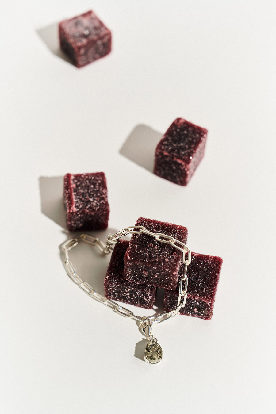 Charm en Argent et Pyrite