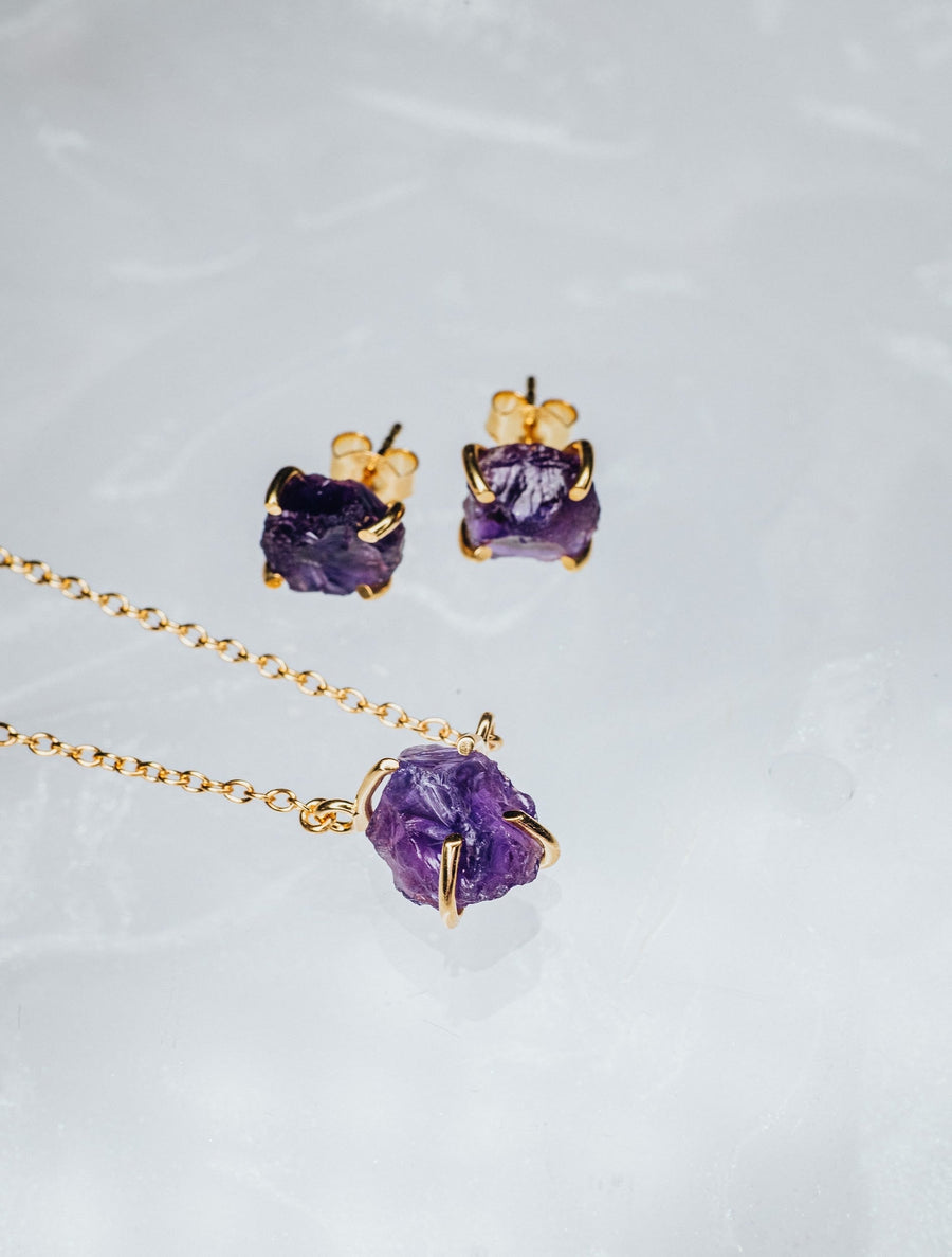 Amethyst necklace