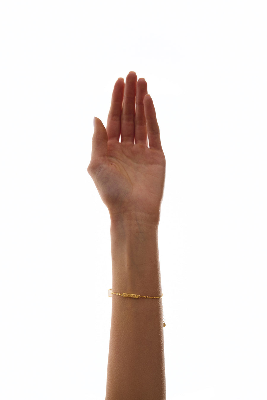 Bracelet d'Intention en Pierre de Lune « NOUVELLE VIE » 18K