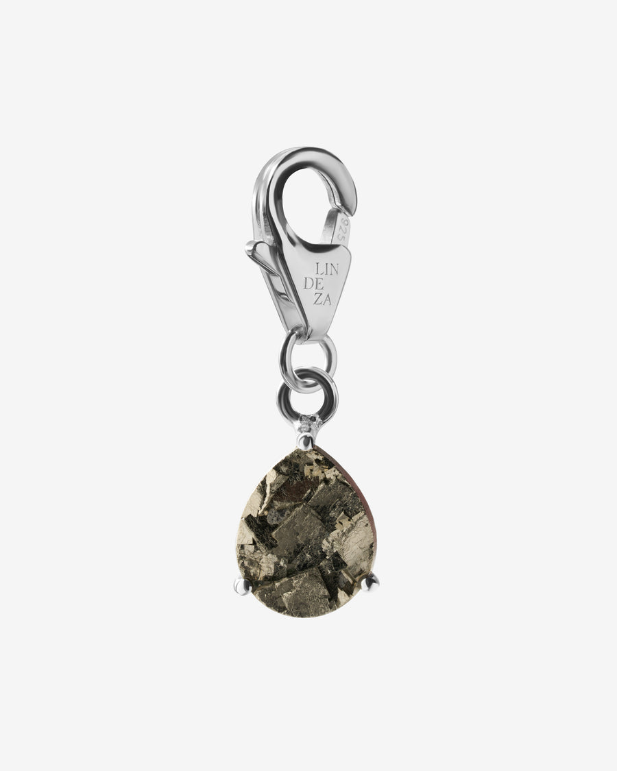 Charm en Argent et Pyrite