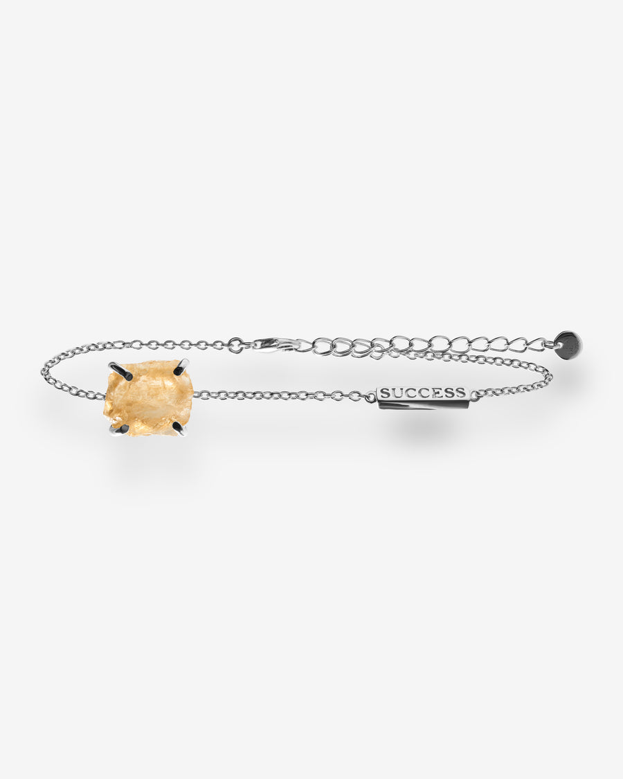 Citrine "SUCCESS" intention bracelet