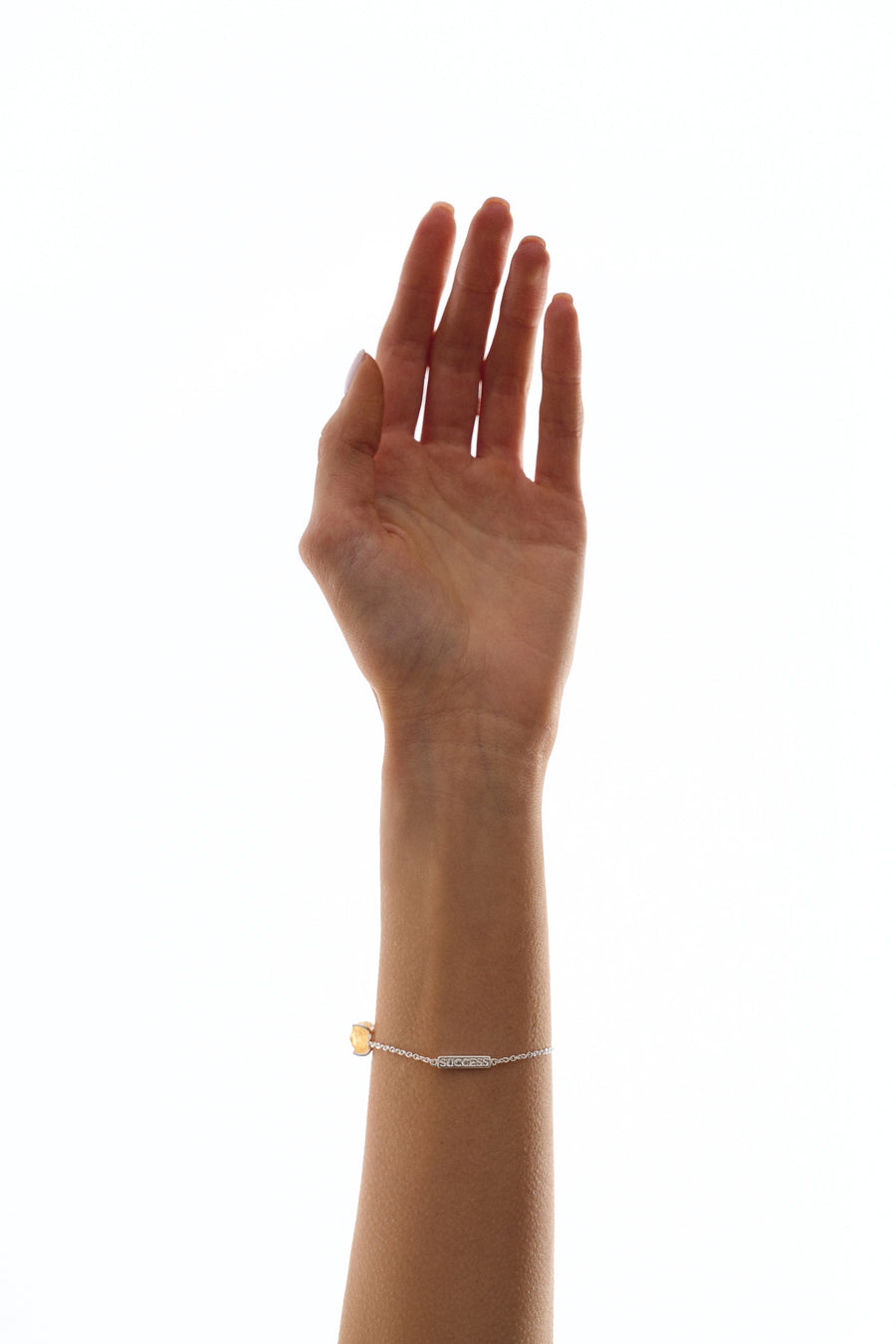 Citrine "SUCCESS" intention bracelet