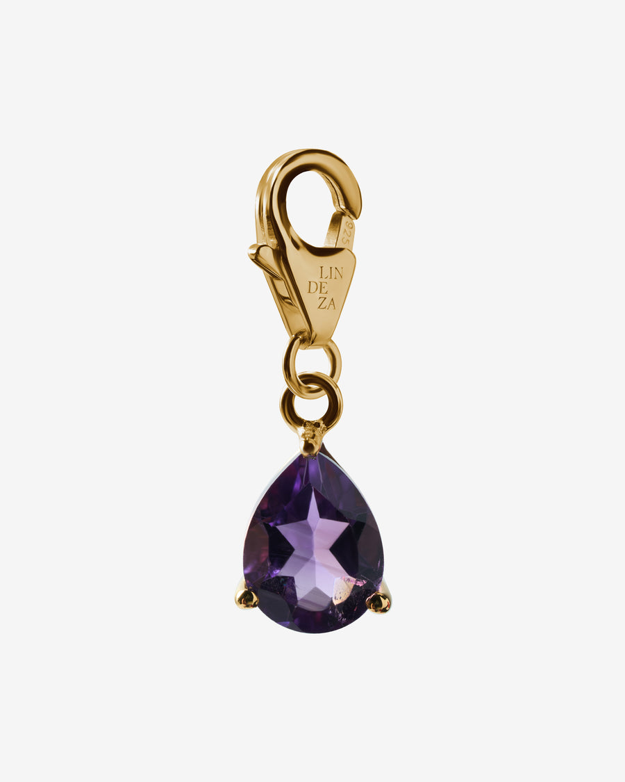 Charm en Améthyste 18K