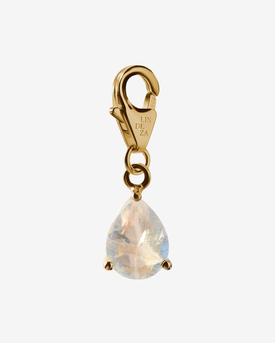 Charm en Pierre de Lune 18K