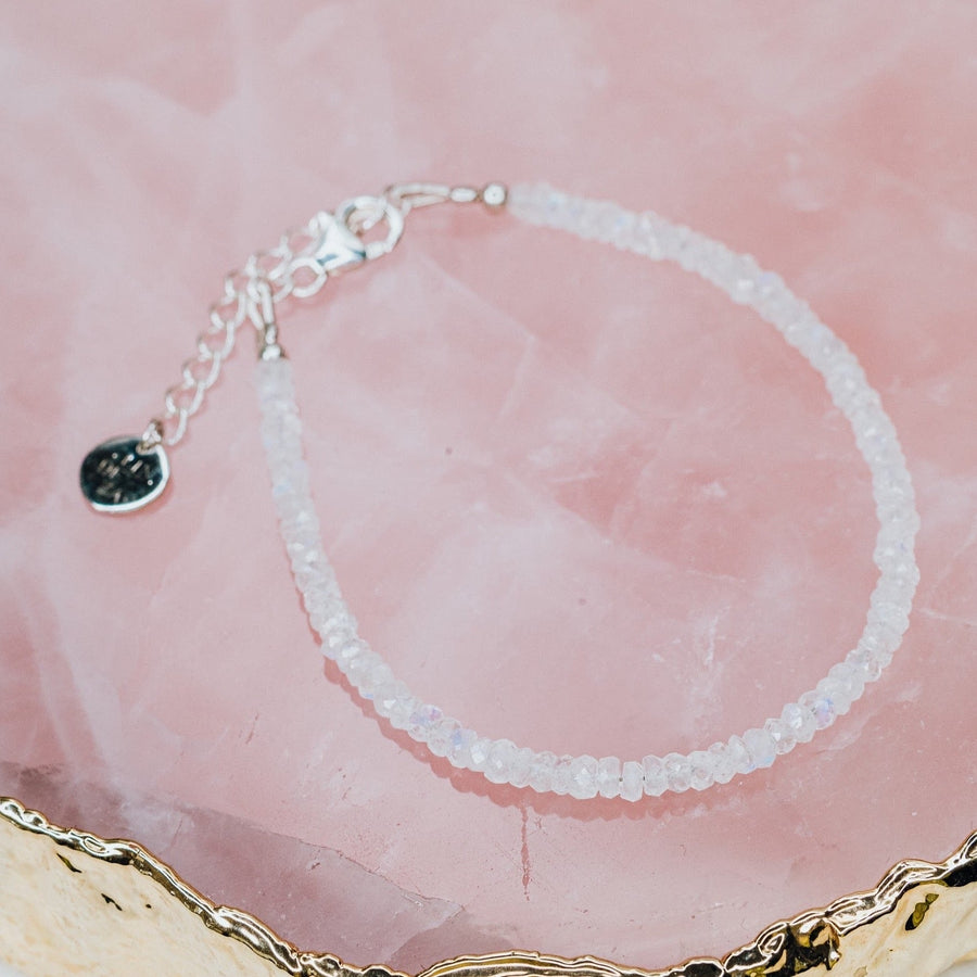 Bracelet en pierre de lune