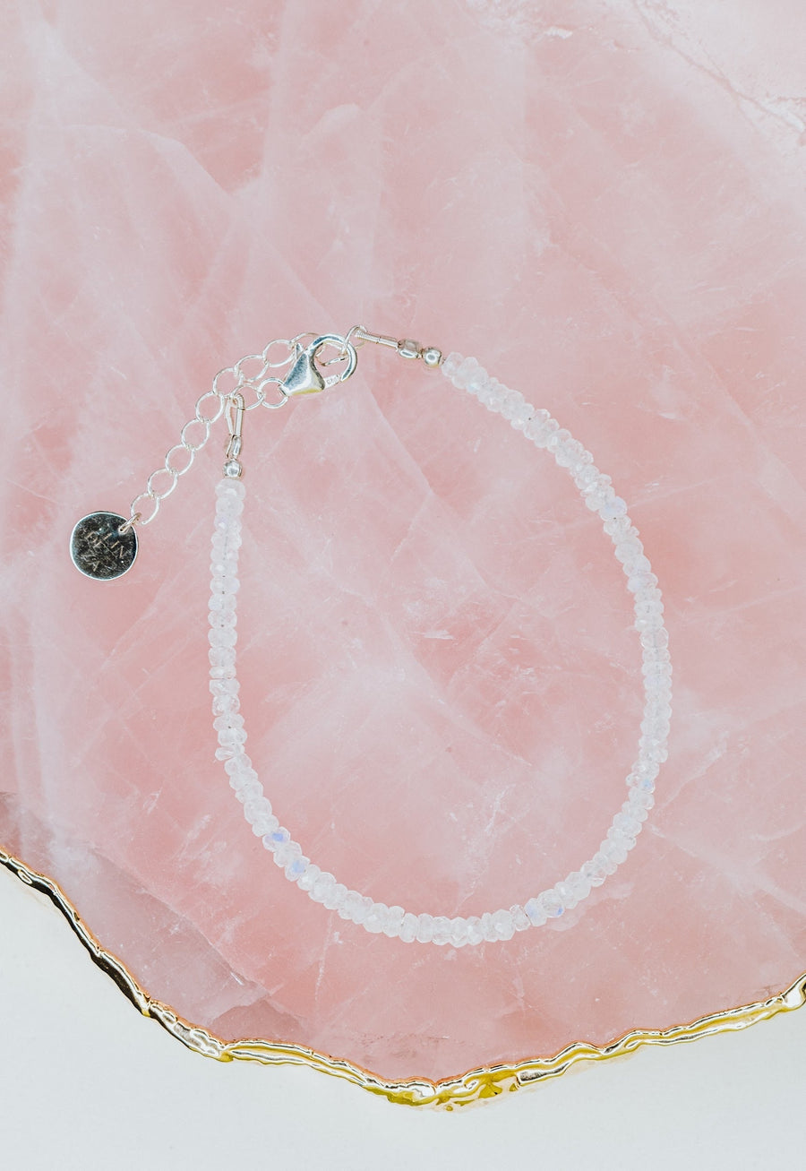 Bracelet en pierre de lune