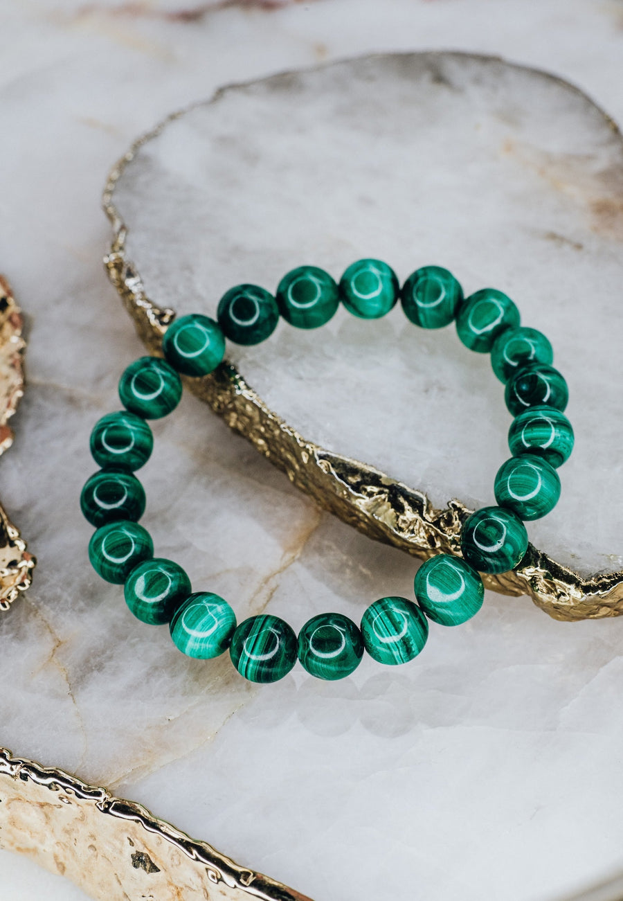 Malachite bracelet