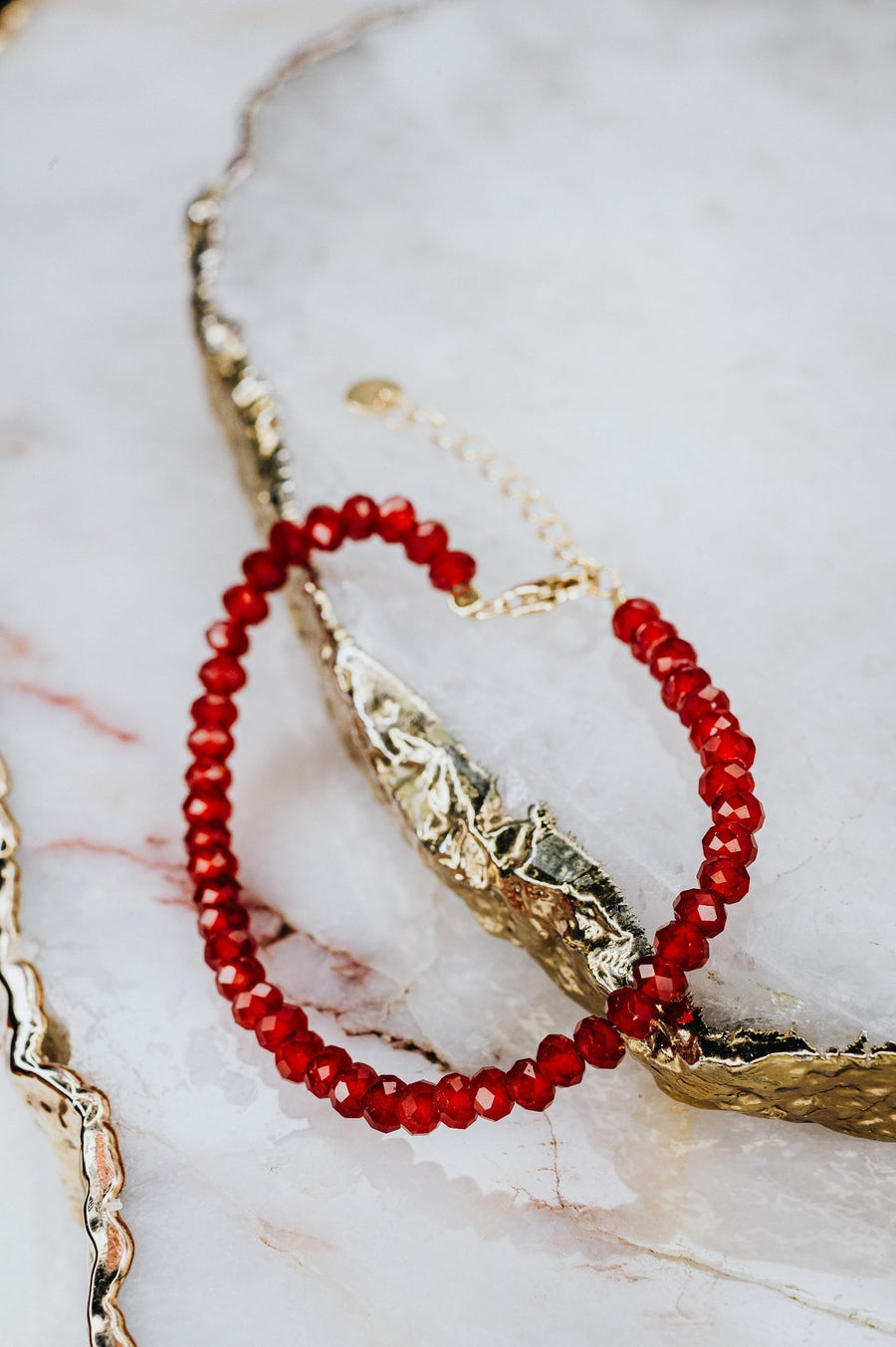 Bracelet en cornaline