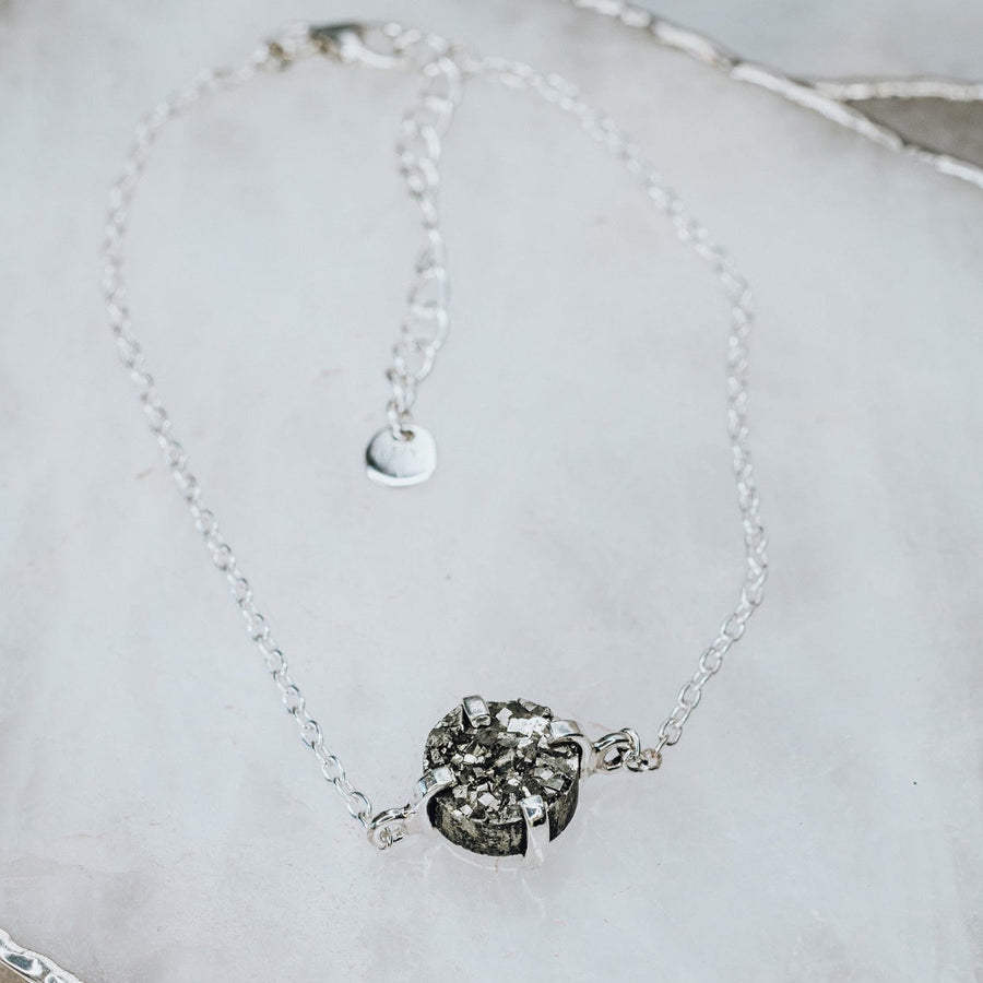 Bracelet en pyrite
