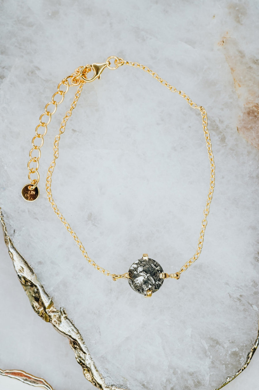 Bracelet en pyrite