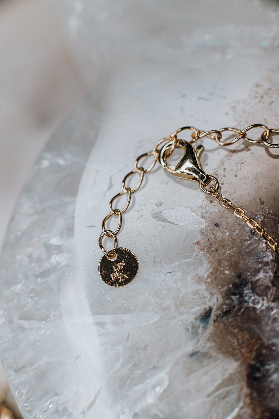 Bracelet carré en pierre de lune