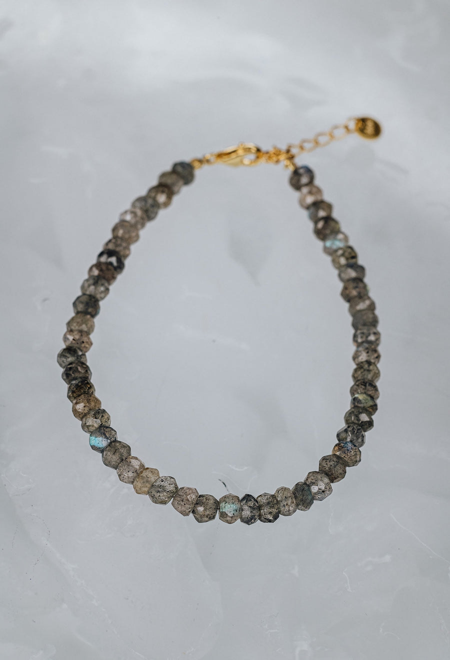 Labradorite silver bracelet