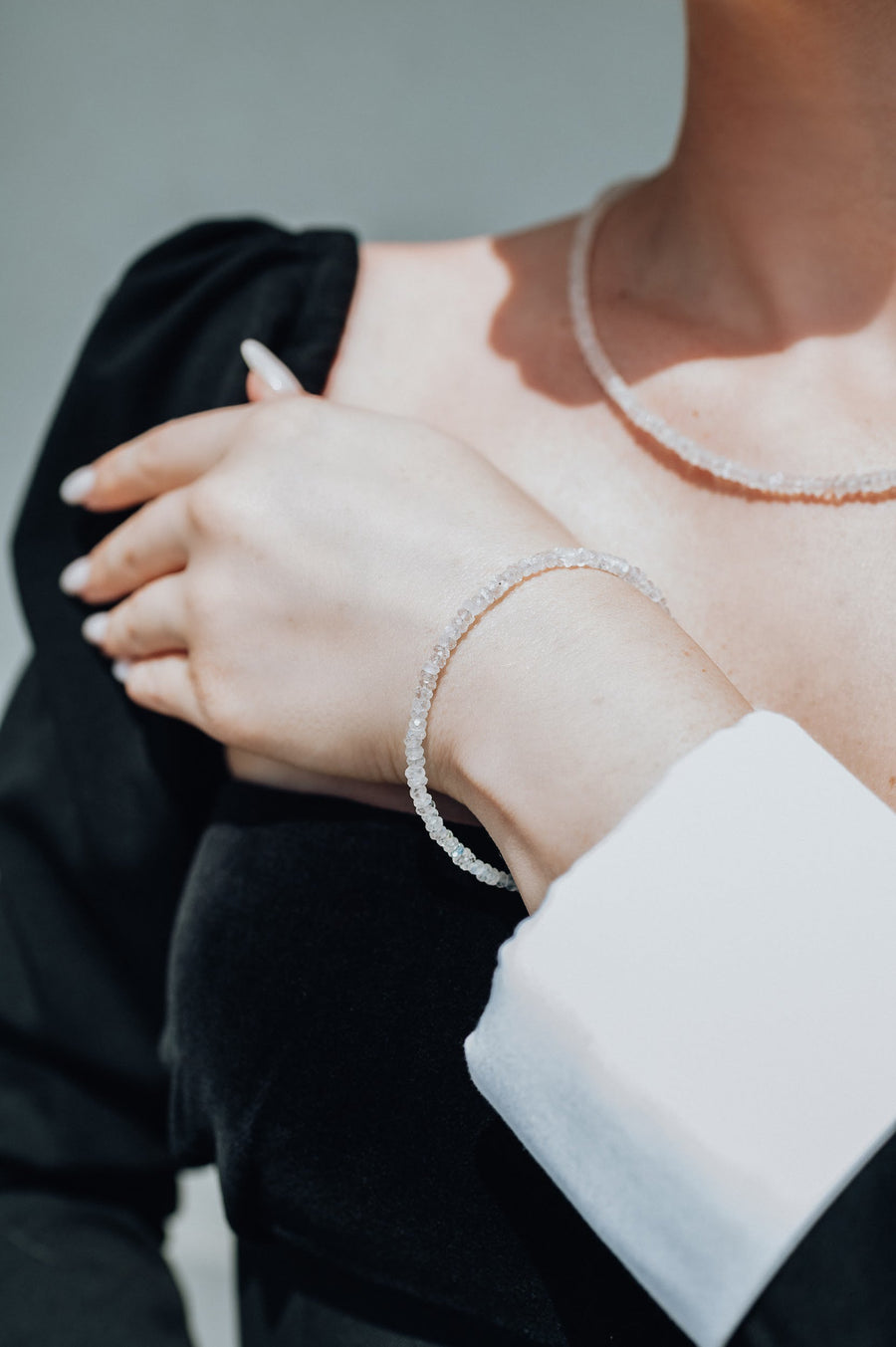 Bracelet en pierre de lune