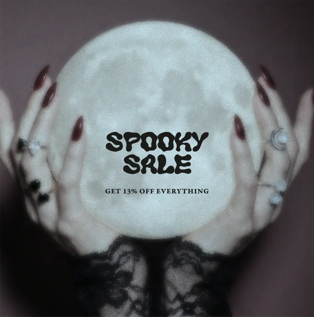 Spooky Sale: 13 % de descuento en todo